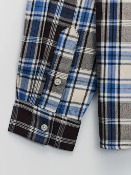 Фланелевая рубашка в клетку / Zarina