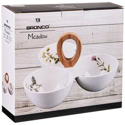 МЕНАЖНИЦА BRONCO MEADOW 3-СЕКЦИИ С РУЧКОЙ 24,5*23*7 СМ  фото 2