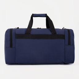 Сумка спортивная на молнии, 2 наружных кармана, цвет синий - Simaland фото 3