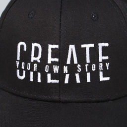 Кепка детская Create, чёрная, р-р 52-54, 5-7 лет