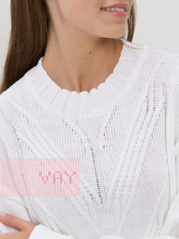 Джемпер женский 5242-41350. 501 белый