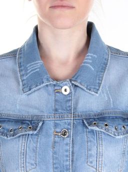 1709 Куртка джинсовая женская YAO YIN JEANS - Фабричный китай фото 3