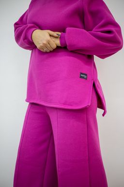 507 Костюм с толстовкой, начес, блюстоун - Knitka wear фото 9