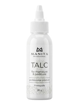 Manita Professional Тальк для маникюра и педикюра / Pineapple, 30 г
