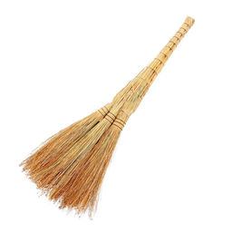 Веник СОРГО_МАЛЫЙ (три/четыре пучка) металлич прутья/нити/в оплетке, ручка с лентой