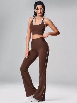 Спортивные брюки клеш - NEVERLATE фото 3