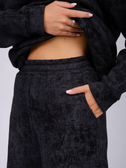 Костюм Винтаж чёрный, футер начес (М) - Малина фото 17