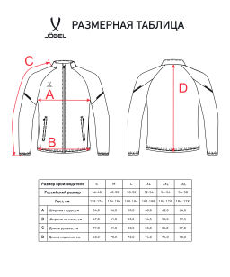 УЦЕНКА Куртка спортивная JOGEL CAMP 2 Lined Jacket, темно-синий