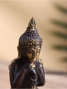 Сувенир «Будда», 6×6×10 см, бронза