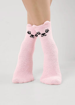 (CLE) Д967Т носки жен. НГ травка (ЧЗ)