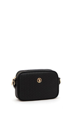 Сумка через плечо U.S. Polo Assn женская черная поливинилхлорид  фото 4