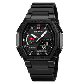 Часы наручные Skmei мужские электронные спортивные 2438black