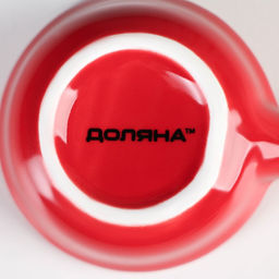 Соусник керамический с ручкой Доляна Классика, 30 мл, 106 см, цвет красный  фото 4