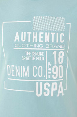Мужская футболка водно-зеленого цвета - U.s. polo assn фото 14