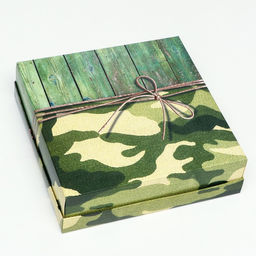 Цена за 5 шт. Коробка складная, Стратегический запас 23 х 23 х 6,5 см - UPAK LAND фото 4