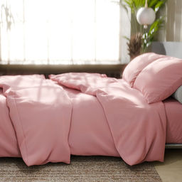 Постельное бельё Этель Дуэт Розовый нектар 143х215-2 шт, 220х240, 50х70-2 шт, 100% хлопок, бязь125г/м2  фото 10