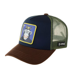 Бейсболка CAPSLAB арт. CL/1/CT/GOR9 Premium King (синий / коричневый)