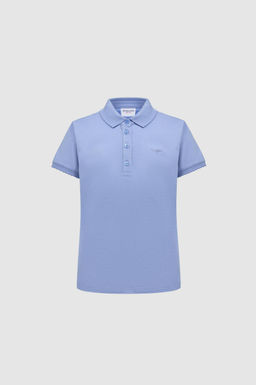 K_z _ocuk Polo Yaka Mor Basic Ti__rt