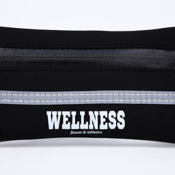 Сумка для бега поясная, на молнии, цвет чёрный - Nazamok фото 6