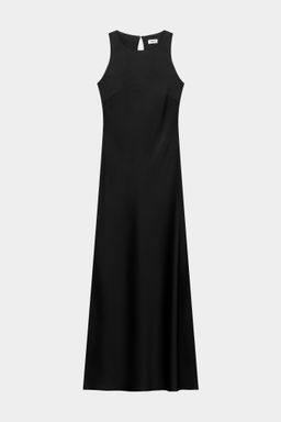 Платье макси с вырезом халтер