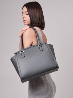 Сумка кожаная Azaro 30690 хром