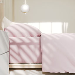 Постельное бельё LoveLife 2 сп Almond flower 180х215 см, 200х225 см, 50х703 см-2 шт, микрофибра 85 гр  фото 3