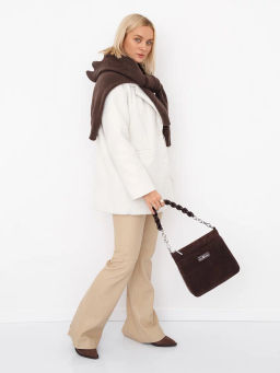 Сумка 2378YF  chocolate Polina&Eiterou