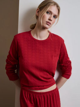 Домашний лонгслив ZR2603122809-70 / Zarina