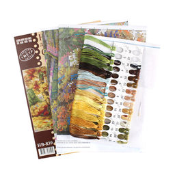 Набор для вышивания М.П.Студия НВ-839 Домик на пригорке 20 х 25 см  фото 4