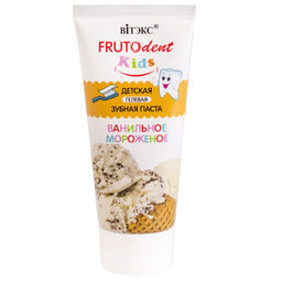 FRUTOdents kids Детская гелевая з/п Ванильное мороженое, без фтора, 65 гр.