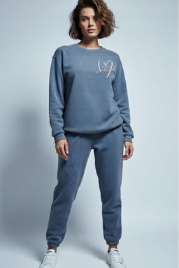 Домашний костюм с брюками 407