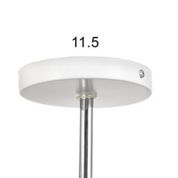 Люстра «Офелия» 2хЕ27 40 Вт бело-хромовый 48×26×27 см BayerLux