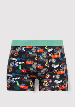 Siyah Basic Boxer