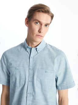 Regular Fit K?sa Kollu Erkek G?mlek