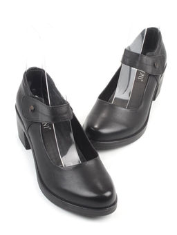 06-DHL104-D1 BLACK Туфли женские (натуральная кожа)