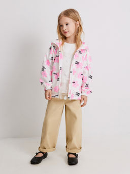 ACOOLA / Куртка детская для девочек Druid белый принт  фото 5