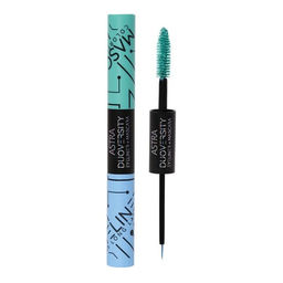 Тушь для ресниц Mascara + подводка для глаз Duoversity Eyeliner, 02 Бирюзовый/голубой 8653174