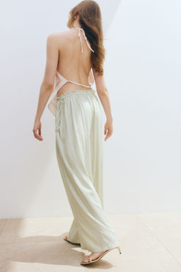 Pantal?n amplio con cord?n de ajuste - H&m фото 4