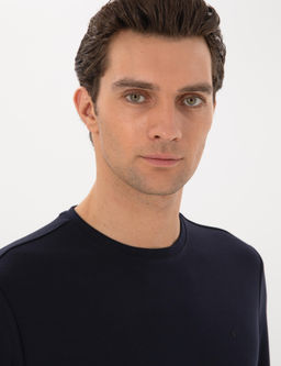 Lacivert Regular Fit Sweatshirt - Cacharel фото 2