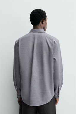 COTTON CHECKS SHIRT - Zara фото 3