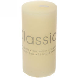 Цена за 4шт. Свеча "Classic" 5*10см цвет белый ZD-003