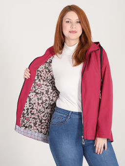 Весенняя ветровка женская с капюшоном - Almond фото 5