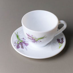 Чайный набор 12 предметов 250 мл квадратная / FXB220/FBD220-6A (7131) /уп 8/ Лаванда - ГалеонТрейд фото 3
