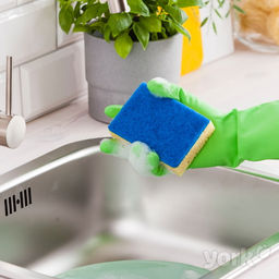 Губка для посуды 5 шт YORK Суприм/Премиум арт.3030, 030300 - Полимербыт фото 3