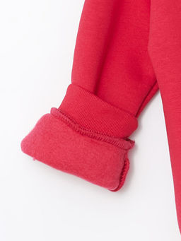 Bisiklet Yaka K?z Bebek Sweatshirt