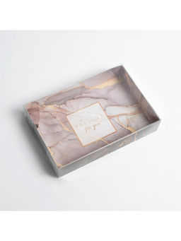 Цена за 5 шт. Коробка кондитерская Present, 18×12×3.5 см