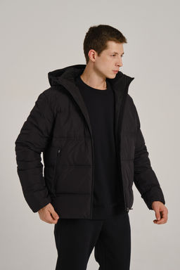 Пуховик короткий Черный TRN Down Jacket - Anta фото 4