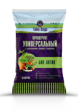 ФТ Грунт Универсальный+сапропель 10 л Тайна озера (1 шт./упак.)