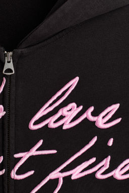 Chaqueta sudadera con cremallera Oversized Fit - H&m фото 6