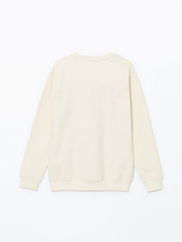 Bisiklet Yaka Erkek ?ocuk Sweatshirt